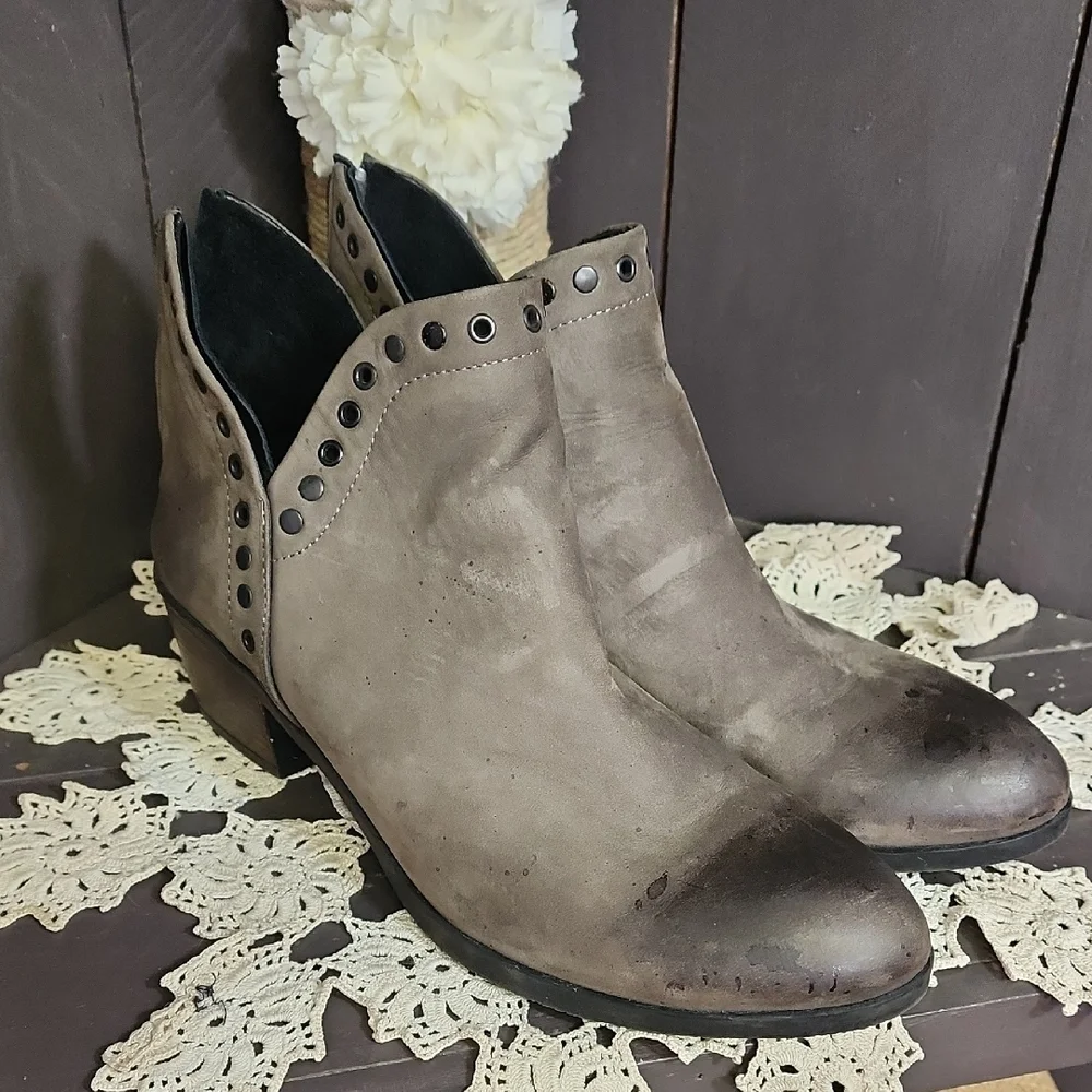 Bueno Brown Ankle Boots Size 40